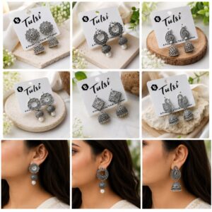 Wonderful Earrings & Studs Combo of 6