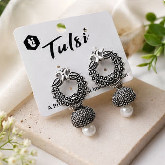 Wonderful Earrings & Studs Combo of 6 - Image 2